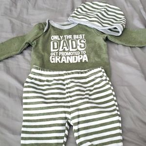 Baby Essentials Pregnancy Announcement Outfit